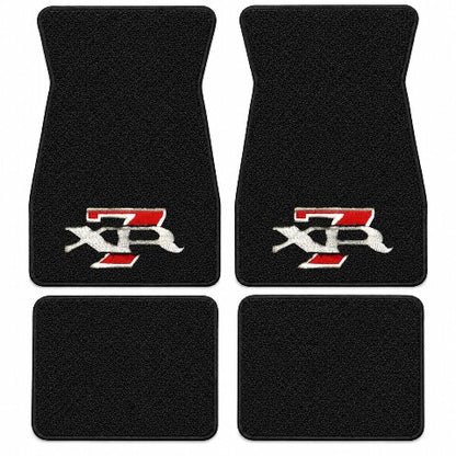 1967-1968 Mercury Cougar Loop Floor Mats with Embroidered Logo Choices - 4-Piece - product details image 4