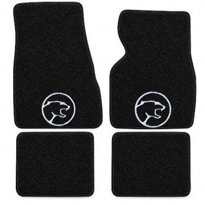 1983-1988 Mercury Cougar Cutpile Floor Mats with Embroidered Logo Choices - 4-Piece - product details image 3