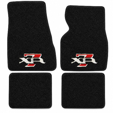 1983-1988 Mercury Cougar Cutpile Floor Mats with Embroidered Logo Choices - 4-Piece - product details image 7