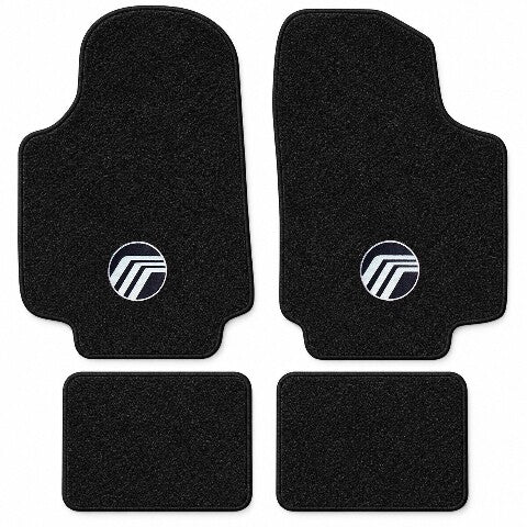 1981-1984 Mercury Lynx Cutpile Floor Mats with Embroidered Logo Choices - 4-Piece - product details image 3