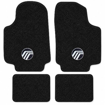 1981-1984 Mercury Lynx Cutpile Floor Mats with Embroidered Logo Choices - 4-Piece - product details image 3