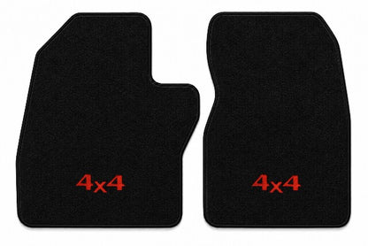 1988-1996 Ford F-150 Reg Cab Cutpile Floor Mats with Embroidered Logo Choices - 2-Piece - product details image 4