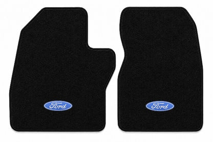 1988-1996 Ford F-150 Reg Cab Cutpile Floor Mats with Embroidered Logo Choices - 2-Piece - product details image 5