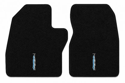 1988-1996 Ford F-150 Reg Cab Cutpile Floor Mats with Embroidered Logo Choices - 2-Piece - product details image 3