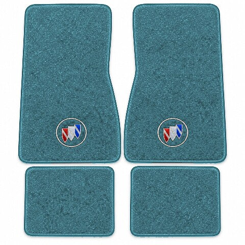 1974-1975 Buick Apollo Cutpile Floor Mats with Embroidered Logo Choices - 4-Piece - product image