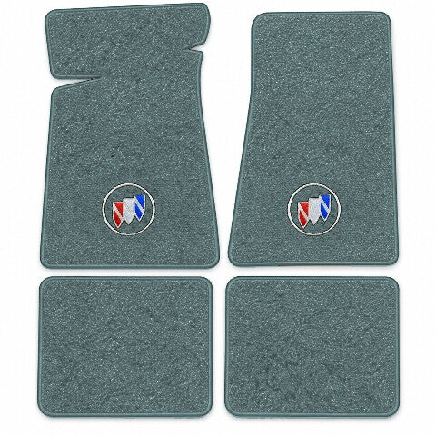 1978-1980 Buick Century Cutpile Floor Mats with Embroidered Logo Choices - 4-Piece - product image