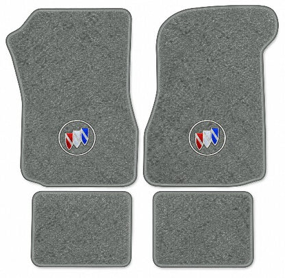 1974-1977 Buick Regal Cutpile Floor Mats with Embroidered Logo Choices - 4-Piece - product image