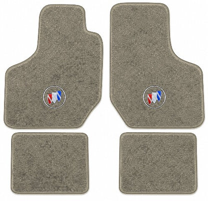 1988-1996 Buick Regal Cutpile Floor Mats with Embroidered Logo Choices - 4-Piece - product image