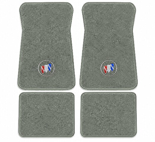 1985-1990 Buick Electra Park Avenue Cutpile Floor Mats with Embroidered Logo Choices - 4-Piece - product image