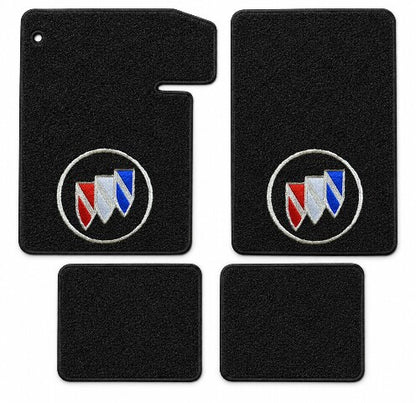 1964-1967 Buick Skylark Loop Floor Mats with Embroidered Logo Choices - 4-Piece - product details image 3