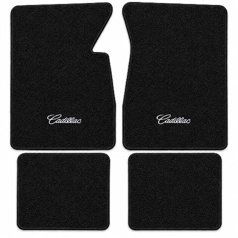 1961-1970 Cadillac Eldorado Loop Floor Mats with Embroidered Logo Choices - 4-Piece - product details image 3