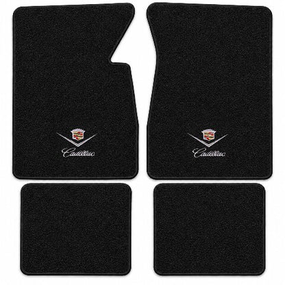 1961-1970 Cadillac DeVille 4DR Sedan Loop Floor Mats with Embroidered Logo Choices - 4-Piece - product details image 4