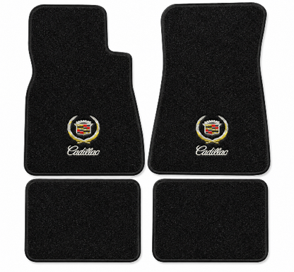 1980-1985 Cadillac Seville Cutpile Floor Mats with Embroidered Logo Choices - 4-Piece - product details image 2