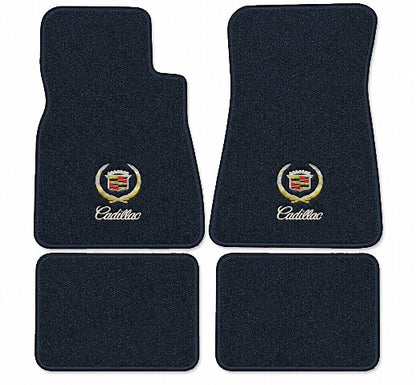 1980-1985 Cadillac Seville Cutpile Floor Mats with Embroidered Logo Choices - 4-Piece - product image