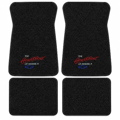 1972 Chevy Brookwood Loop Floor Mats with Embroidered Logo Choices - 4-Piece - product details image 3