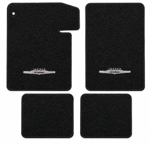 1964-1967 Chevy Chevelle Loop Floor Mats with Embroidered Logo Choices - 4-Piece - product details image 13