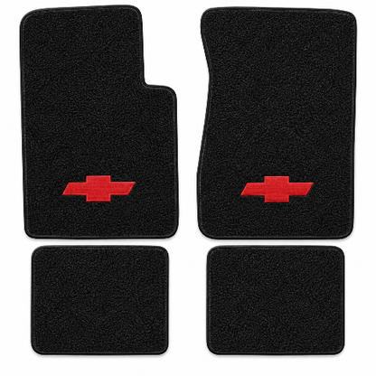 1962-1967 Chevy Chevy II Loop Floor Mats with Embroidered Logo Choices - 4-Piece - product details image 2