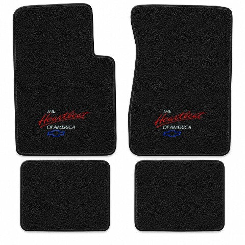 1962-1967 Chevy Chevy II Loop Floor Mats with Embroidered Logo Choices - 4-Piece - product details image 4