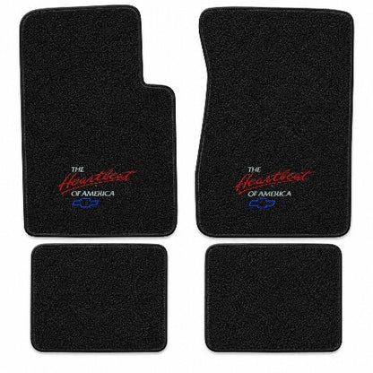 1962-1967 Chevy Chevy II Loop Floor Mats with Embroidered Logo Choices - 4-Piece - product details image 4