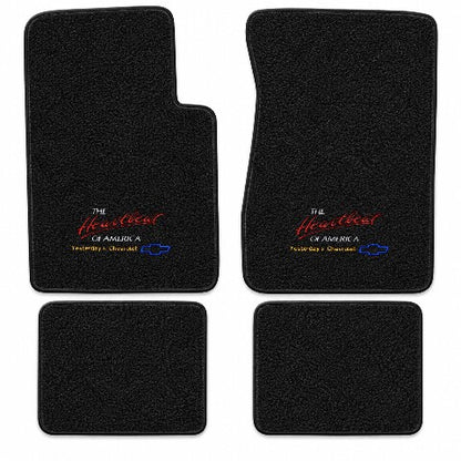 1962-1967 Chevy Chevy II Loop Floor Mats with Embroidered Logo Choices - 4-Piece - product details image 5