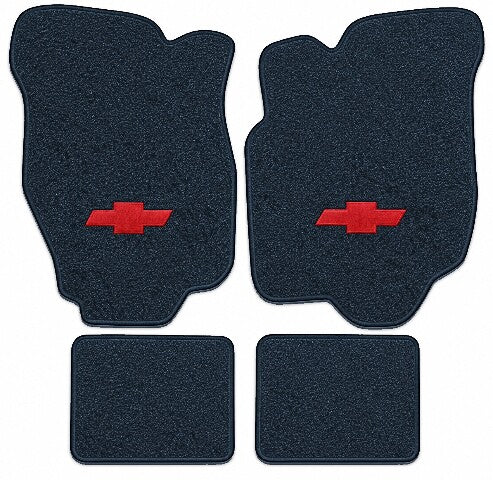 1980-1983 Chevy Citation Cutpile Floor Mats with Embroidered Logo Choices - 4-Piece - product image