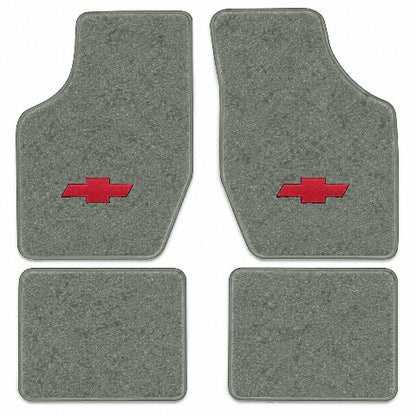 1987-1996 Chevy Corsica Cutpile Floor Mats with Embroidered Logo Choices - 4-Piece - product image