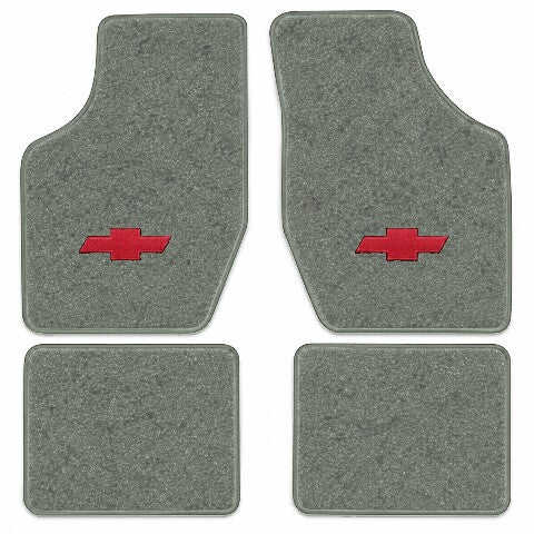 1987-1996 Chevy Corsica Cutpile Floor Mats with Embroidered Logo Choices - 4-Piece - product image