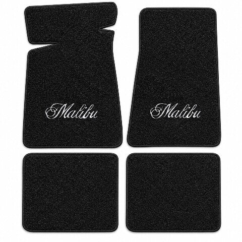 1978-1981 Chevy Malibu Cutpile Floor Mats with Embroidered Logo Choices - 4-Piece - product details image 3