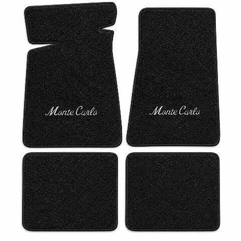 1982-1988 Chevy Monte Carlo Cutpile Floor Mats with Embroidered Logo Choices - 4-Piece - product details image 4