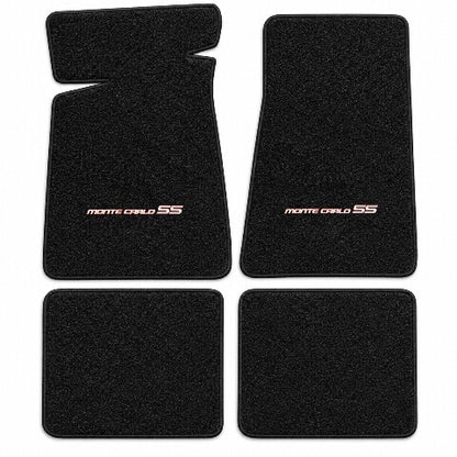 1982-1988 Chevy Monte Carlo Cutpile Floor Mats with Embroidered Logo Choices - 4-Piece - product details image 5
