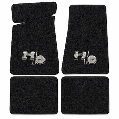 1978-1981 Oldsmobile Cutlass Cutpile Floor Mats with Embroidered Logo Choices - 4-Piece - product details image 4