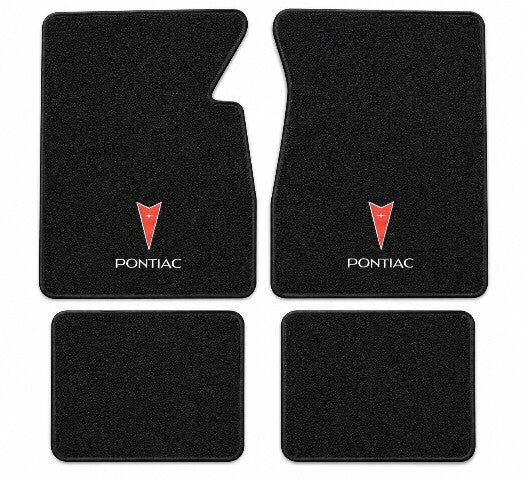 1959-1964 Pontiac Bonneville Loop Floor Mats with Embroidered Logo Choices - 4-Piece - product details image 4