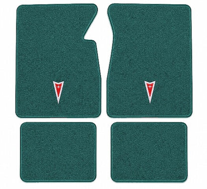 1959-1964 Pontiac Bonneville Loop Floor Mats with Embroidered Logo Choices - 4-Piece - product image