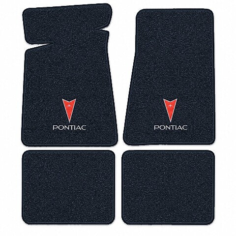 1982-1986 Pontiac Bonneville Cutpile Floor Mats with Embroidered Logo Choices - 4-Piece - product image