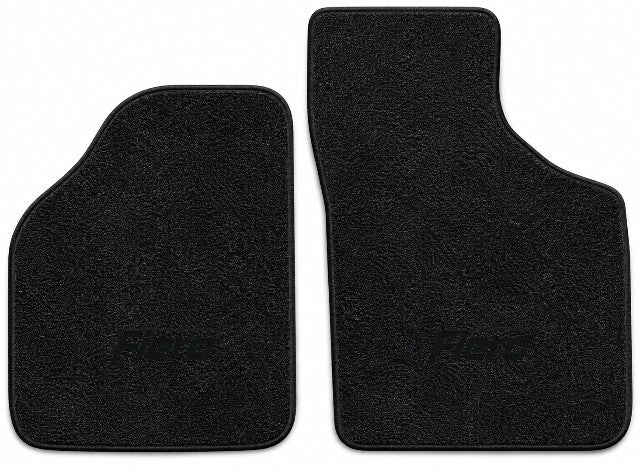 1984-1988 Pontiac Fiero Cutpile Floor Mats with Embroidered Logo Choices - 2-Piece - product details image 3