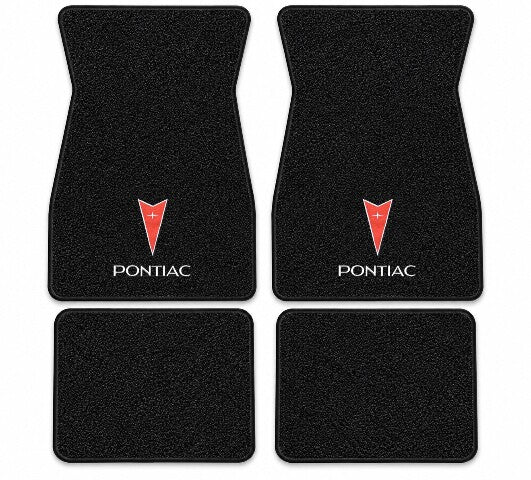 1967-1973 Pontiac Firebird Loop Floor Mats with Embroidered Logo Choices - 4-Piece - product details image 5