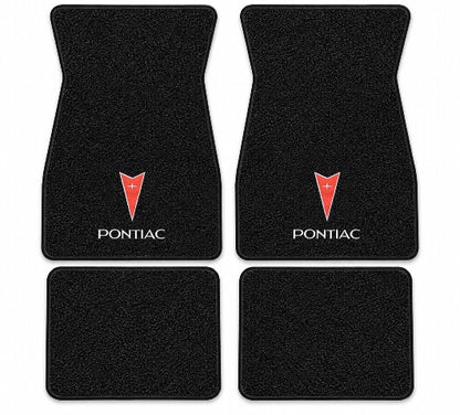 1967-1973 Pontiac Firebird Loop Floor Mats with Embroidered Logo Choices - 4-Piece - product details image 5