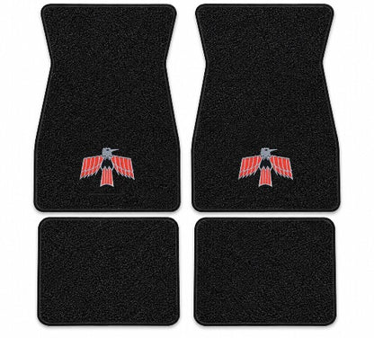 1967-1973 Pontiac Firebird Loop Floor Mats with Embroidered Logo Choices - 4-Piece - product details image 6