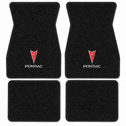 1977 Pontiac Grand Prix Cutpile Floor Mats with Embroidered Logo Choices - 4-Piece - product details image 2