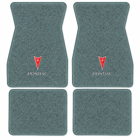 1977 Pontiac Grand Prix Cutpile Floor Mats with Embroidered Logo Choices - 4-Piece - product image