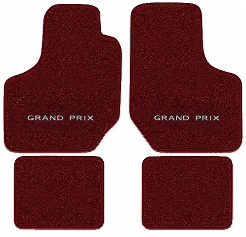 1988-1996 Pontiac Grand Prix Cutpile Floor Mats with Embroidered Logo Choices - 4-Piece - product image