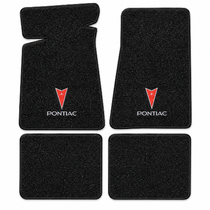 1978-1981 Pontiac Grand Prix Cutpile Floor Mats with Embroidered Logo Choices - 4-Piece - product details image 2