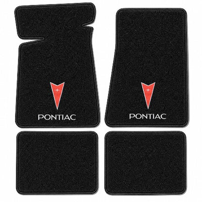 1982-1987 Pontiac Grand Prix Cutpile Floor Mats with Embroidered Logo Choices - 4-Piece - product details image 3