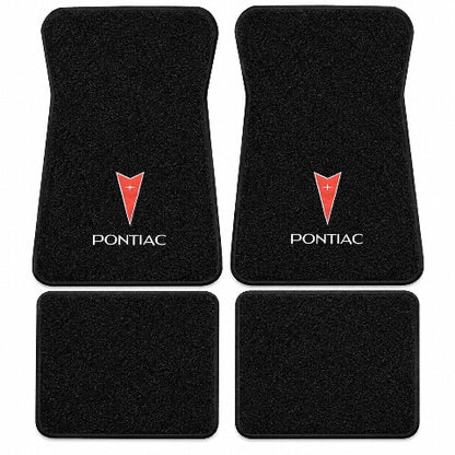 1974-1975 Pontiac Grandville Cutpile Floor Mats with Embroidered Logo Choices - 4-Piece - product details image 3
