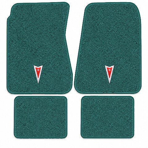 1966-1967 Pontiac LeMans Auto Loop Floor Mats with Embroidered Logo Choices - 4-Piece - product image