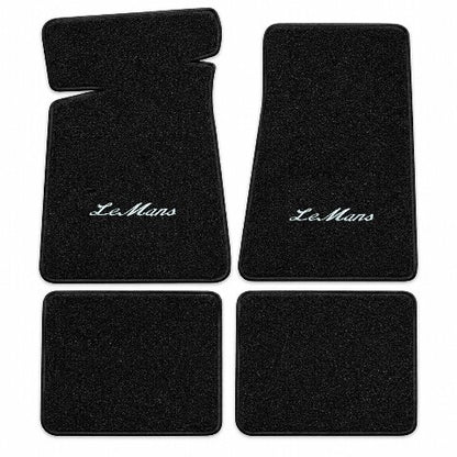 1978-1981 Pontiac LeMans Cutpile Floor Mats with Embroidered Logo Choices - 4-Piece - product details image 3
