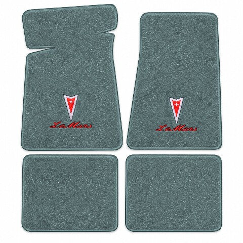 1978-1981 Pontiac LeMans Cutpile Floor Mats with Embroidered Logo Choices - 4-Piece - product image