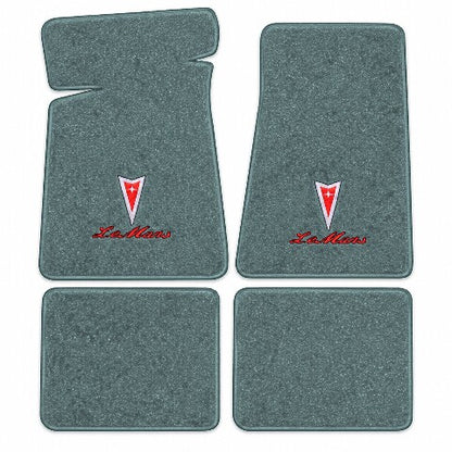 1978-1981 Pontiac LeMans Cutpile Floor Mats with Embroidered Logo Choices - 4-Piece - product image