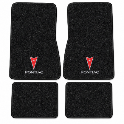 1978-1979 Pontiac Phoenix Cutpile Floor Mats with Embroidered Logo Choices - 4-Piece - product details image 2