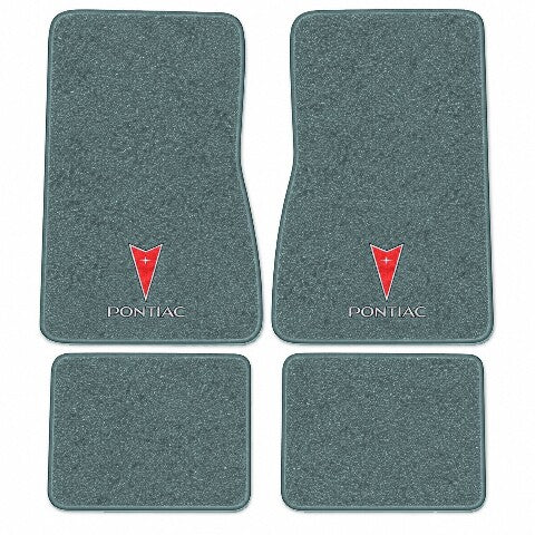 1978-1979 Pontiac Phoenix Cutpile Floor Mats with Embroidered Logo Choices - 4-Piece - product image